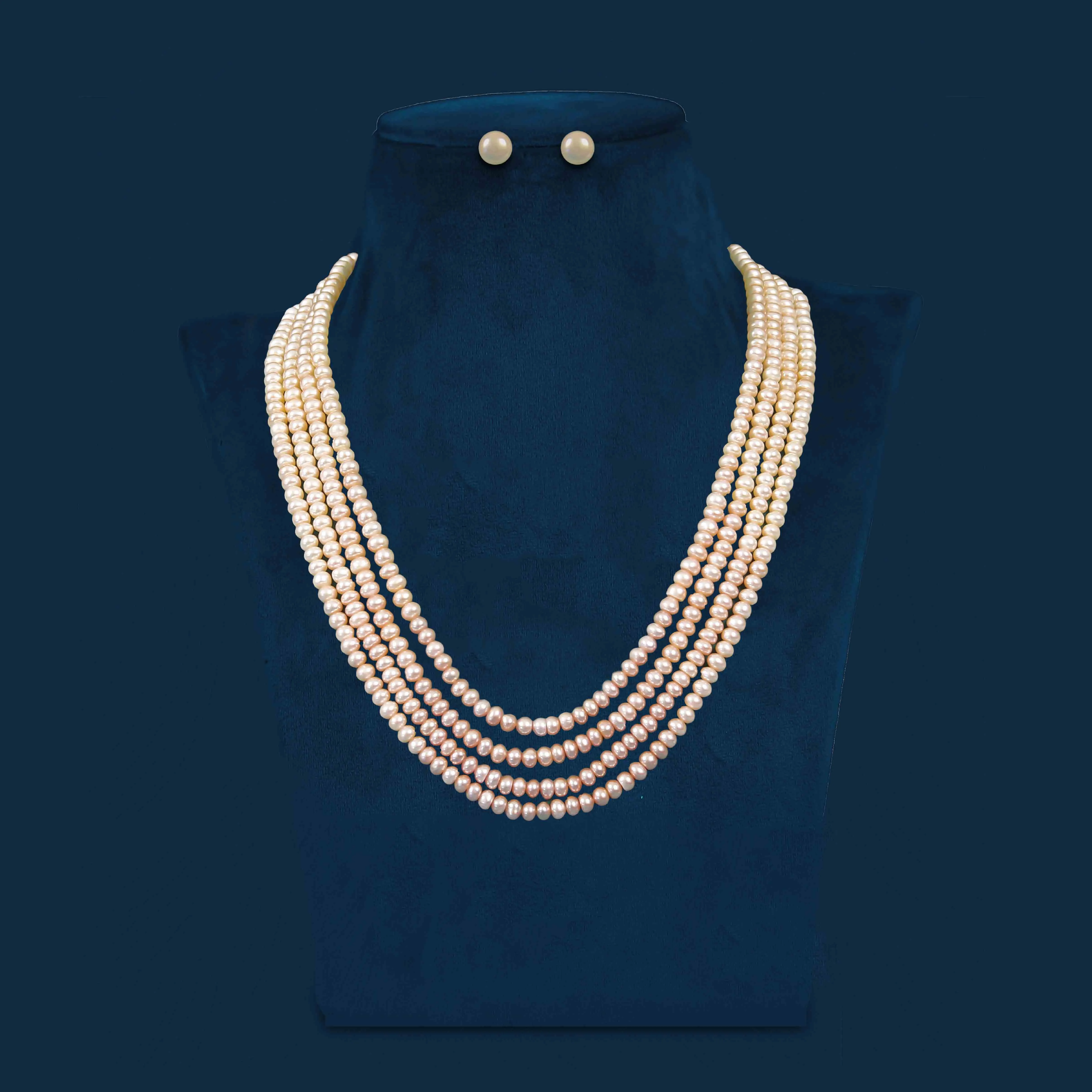 Multi-Layer Pearl Necklace