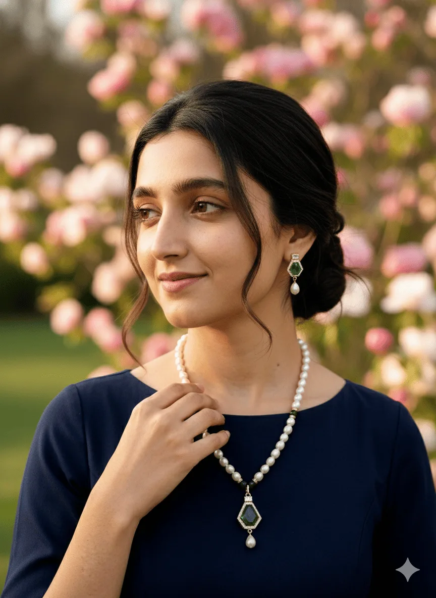 natural pearl necklace