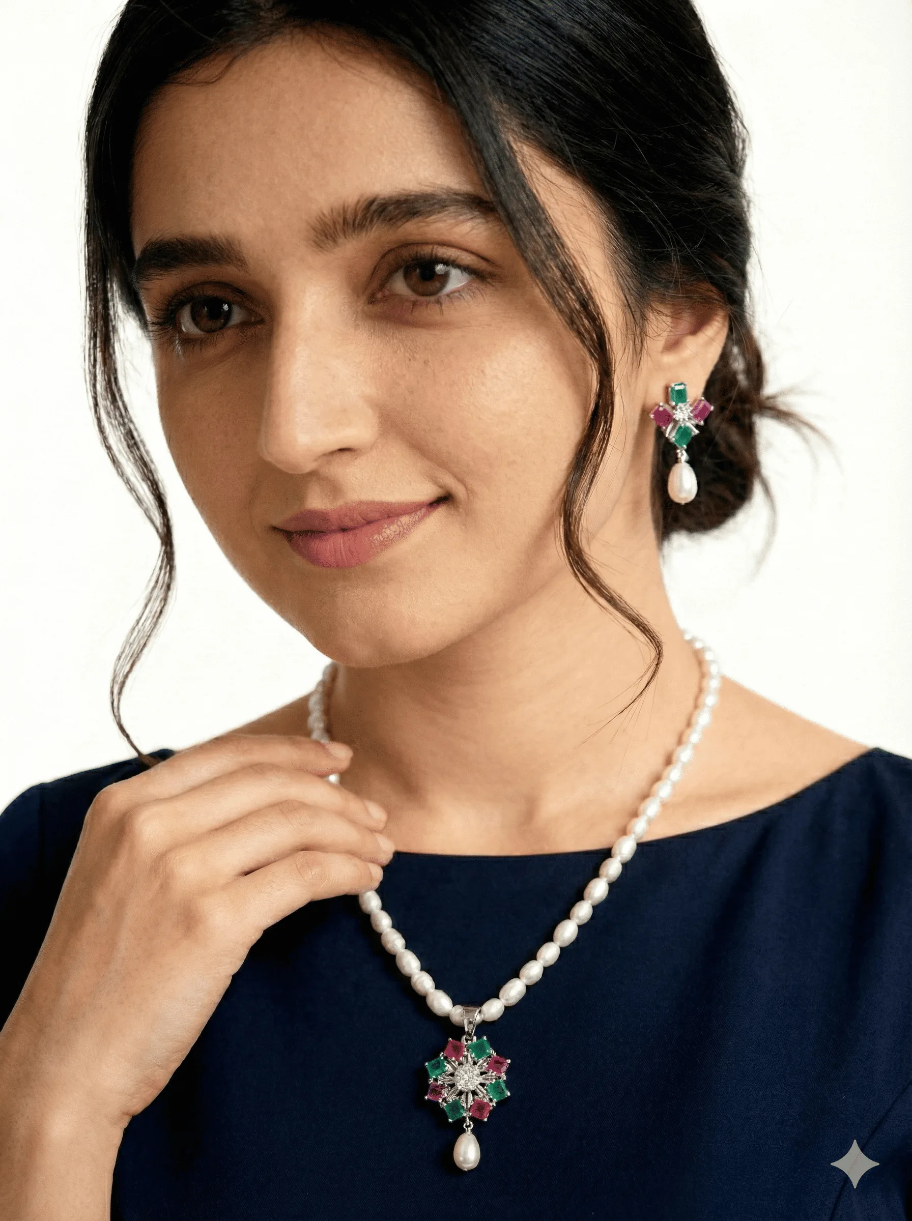 Real pearl jewellery