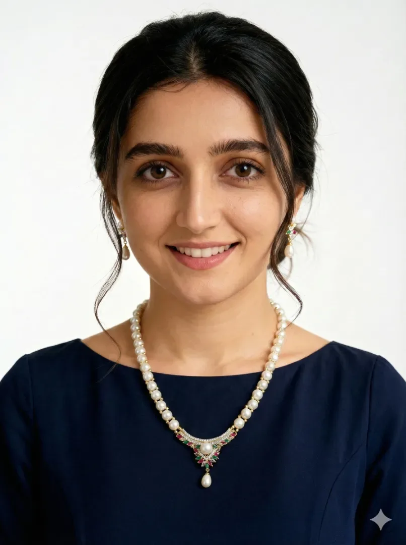 real pearl necklace with pendent