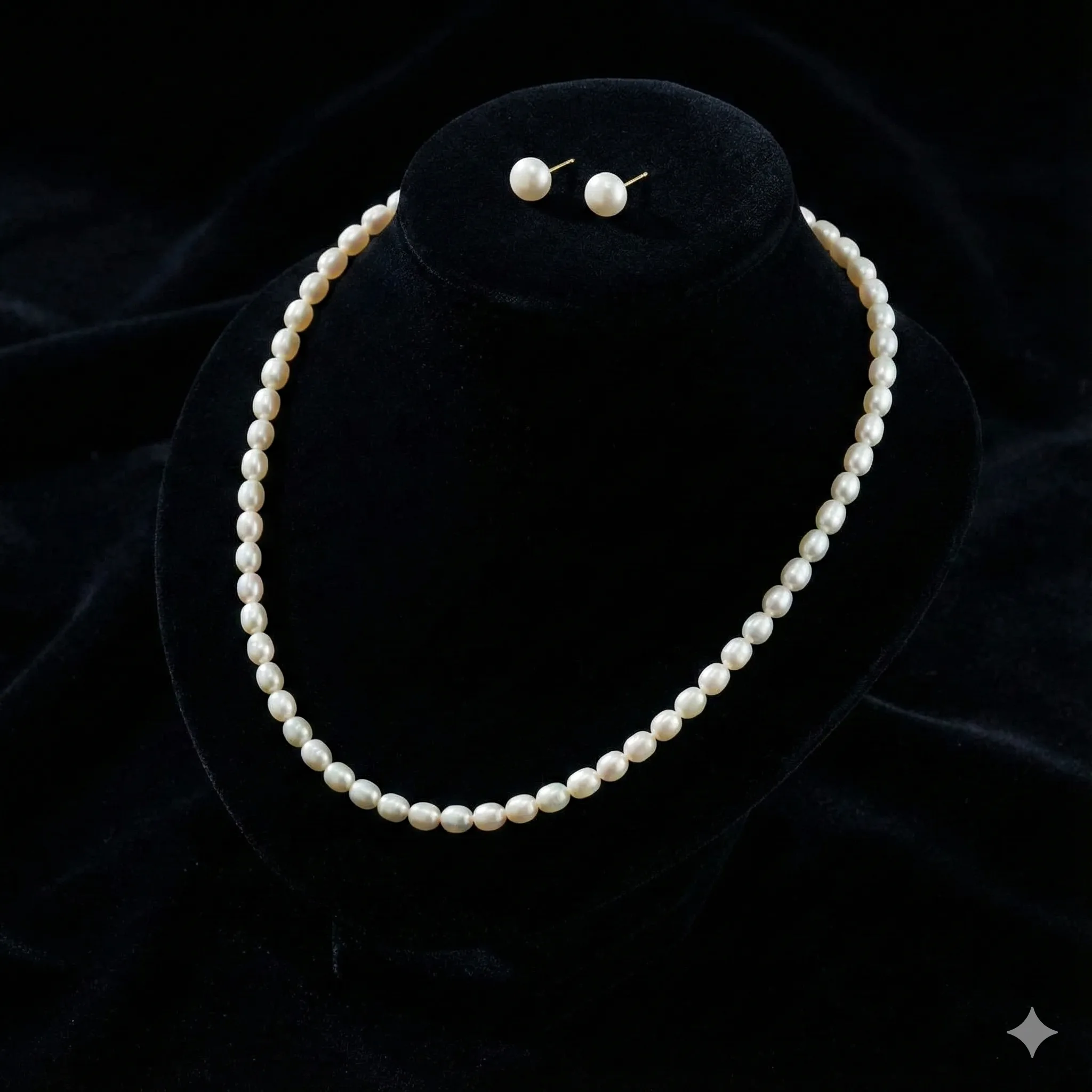 Single White Pearl Necklace