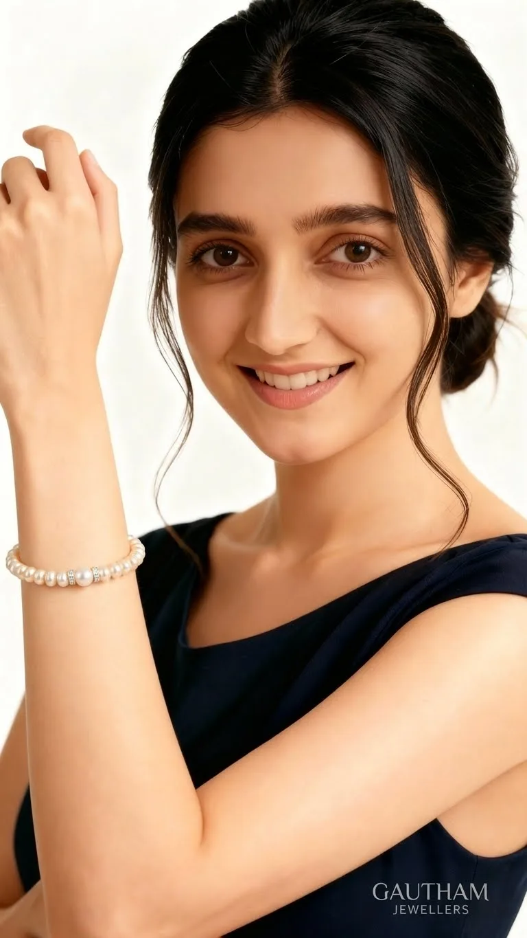 pearl party bracelet