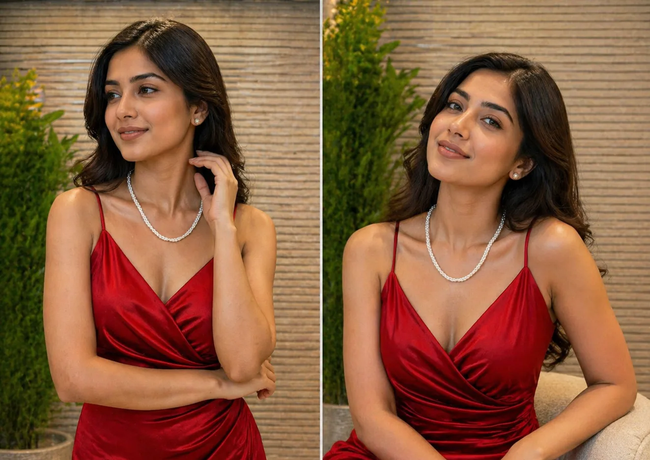 Elegant Pearl Necklace Set for Women thumbnail 3