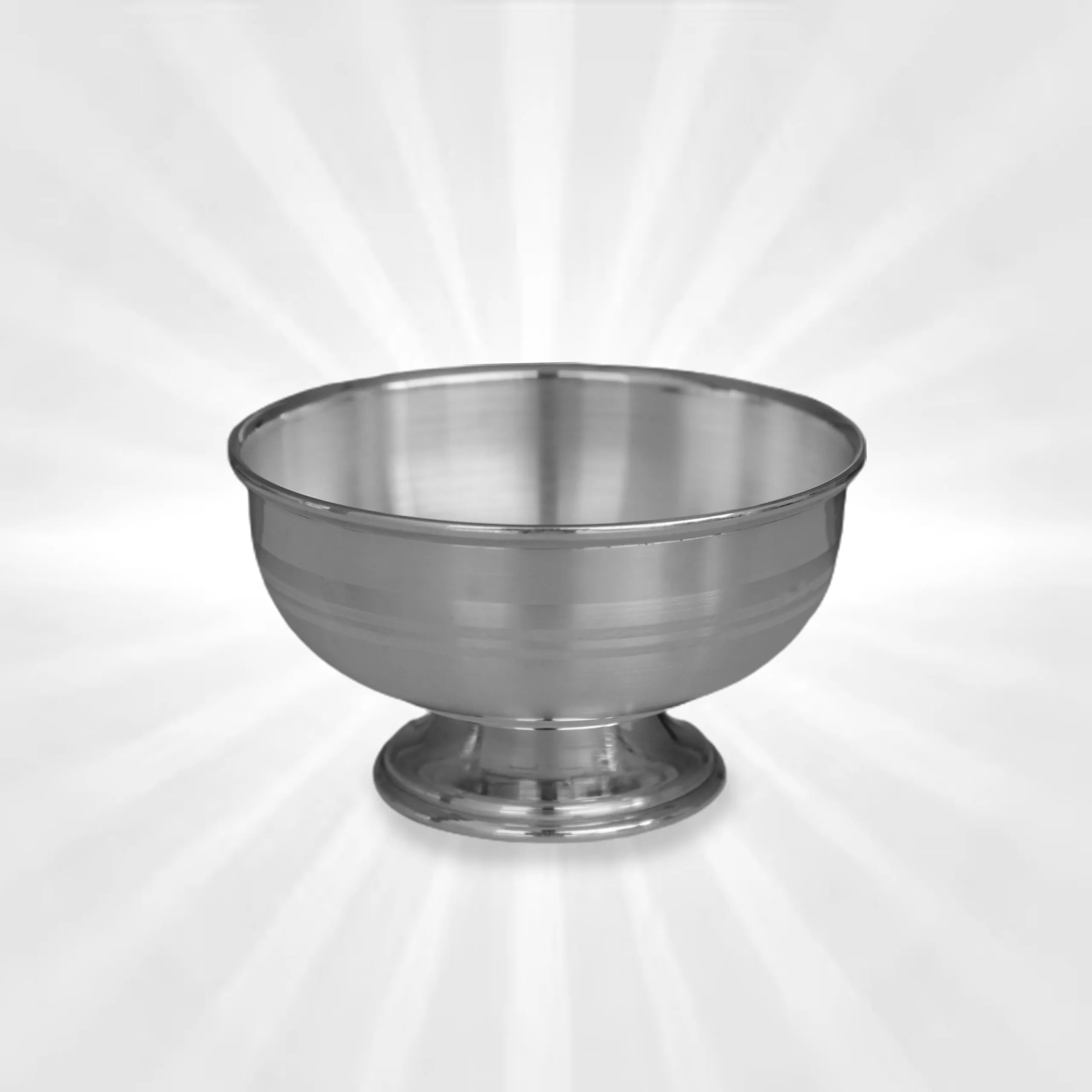 silver bowl
