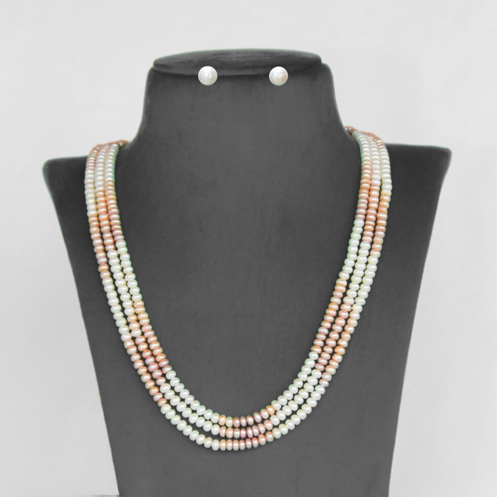 Aurora Glow Rainbow Necklace Set