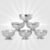 92.5 pure silver bowl SET OF 6