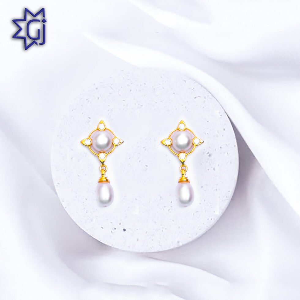 Classic Teardrop Pearl Earrings