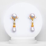 Vintage-Inspired Teardrop Earrings