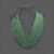real uncut emerald beads mala