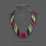 Natural Multi Sapphire Beaded Necklace