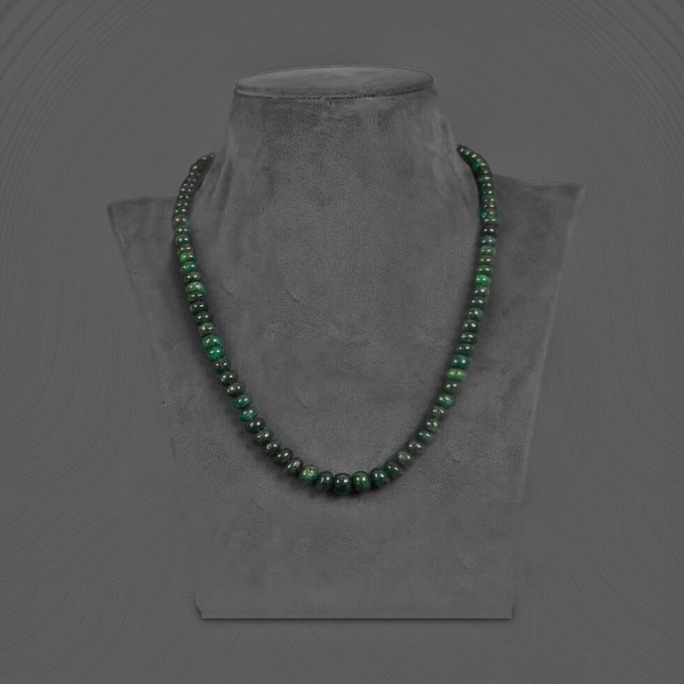 beryl stone necklace