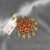925 silver kundan two in one pendant