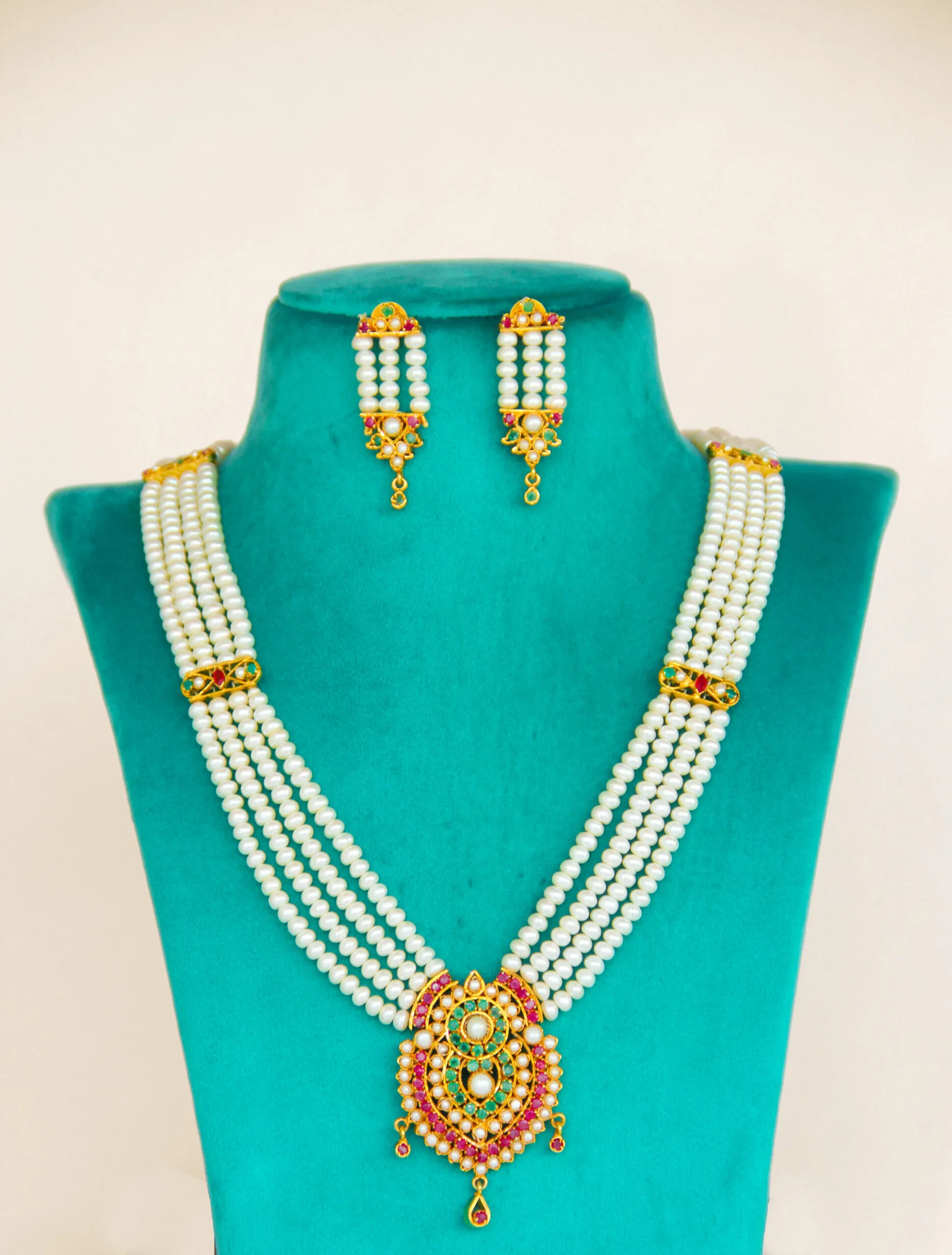 Rani haar pearl on sale set