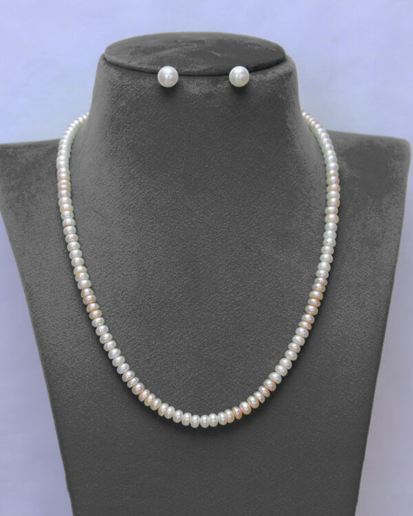 multi-colour pearls necklace set