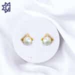 cz pearls button tops