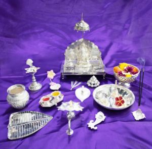 SILVER POOJA ACCESSORIES