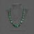 beryl stone necklace