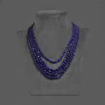Real Blue Sapphire Necklace set