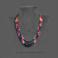 Natural Multi Sapphire Necklace