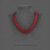 Natural 3line Ruby Necklace sets