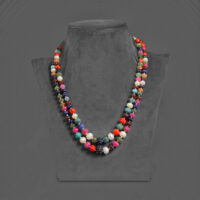 Natural Navratan necklace set