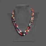 Natural Navratan necklace set