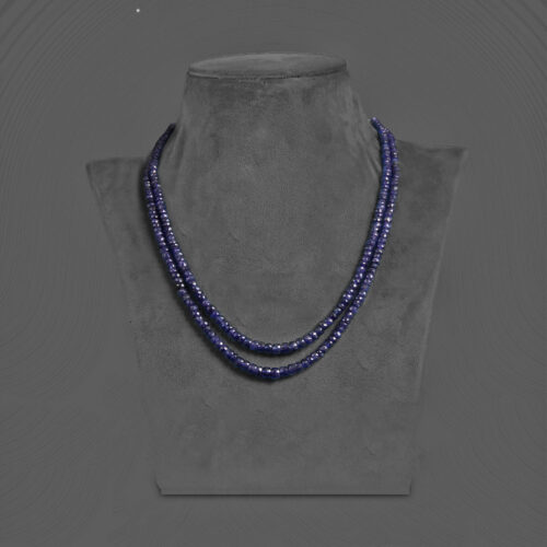 Natural Blue Sapphire Necklace set