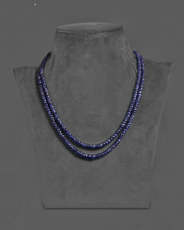 Natural Blue Sapphire Necklace set