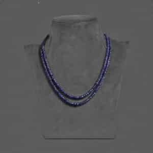Natural Blue Sapphire Necklace set