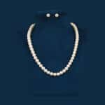Round pearls 1line mala