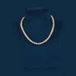 multicolour pearls necklace