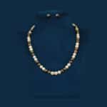 multi-color real pearls mala