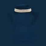 pearls oval shape choker necklace