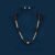 chocolate pearl necklace set