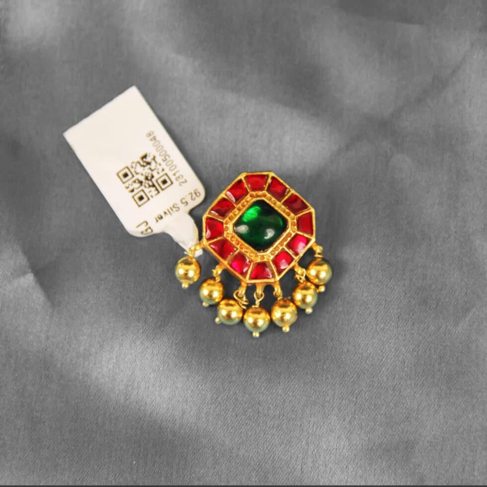 925 silver Kundan locket