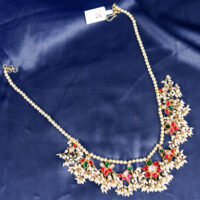 925 silver kundan pearls Necklace