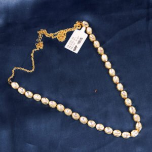 Moissanite Polki Necklace Set