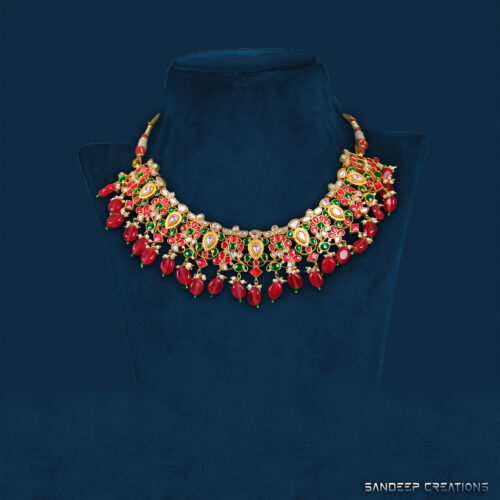 925 silver kundan Necklace