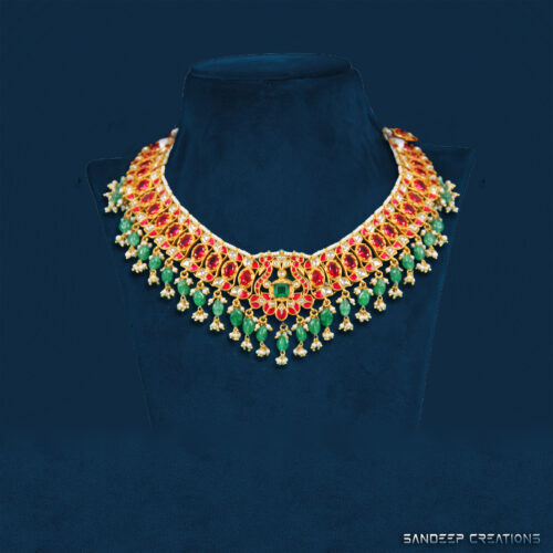 925 silver kundan Necklace