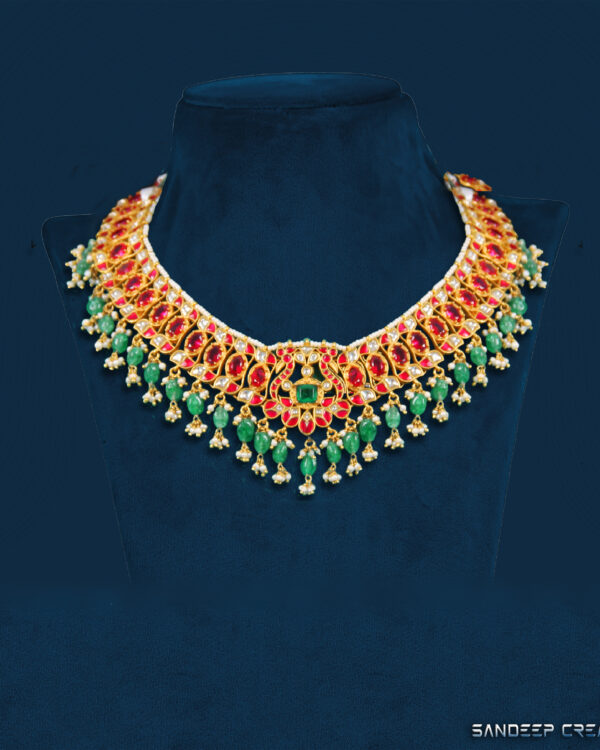 925 silver kundan Necklace