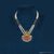 925 silver kundan pearls necklace